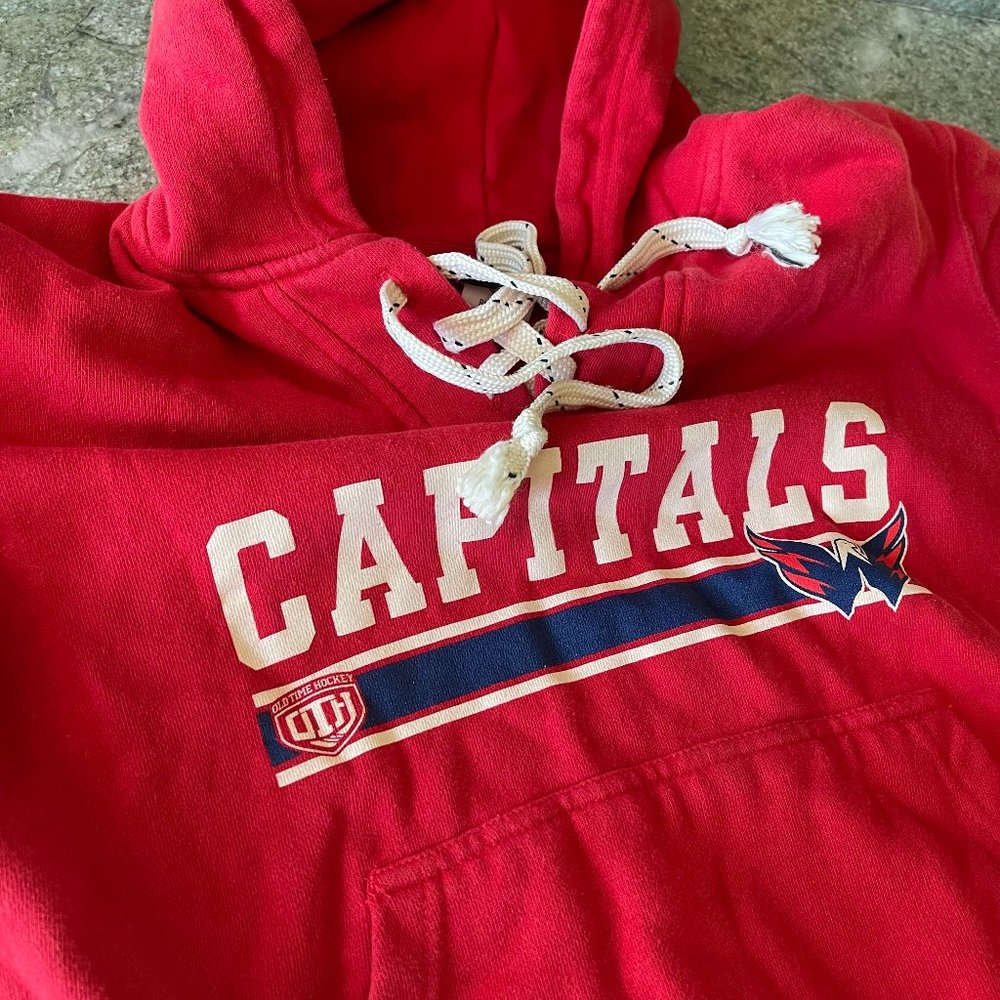 Youth Washington Capitals Red Standard Lace-Up Pul
